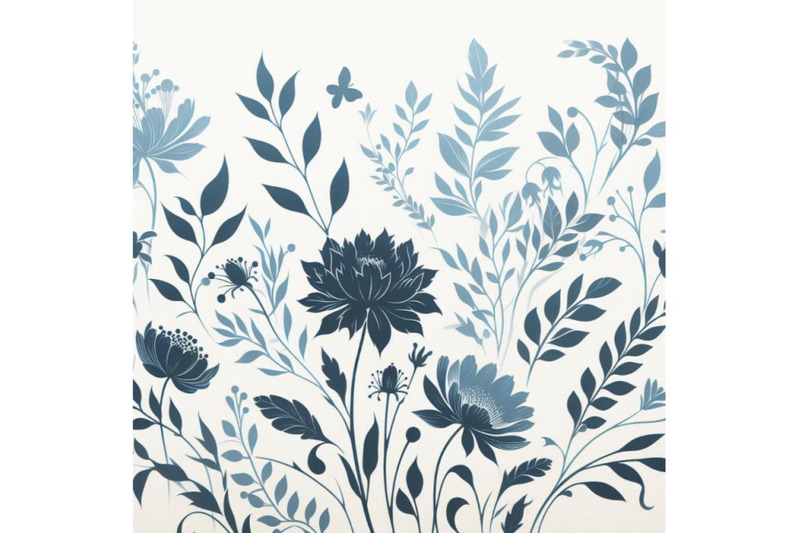 bundle-of-dusty-blue-floral-graphics