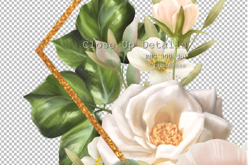 gold-frame-png-frame-with-flowers