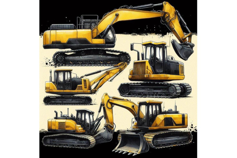 bundle-of-excavators