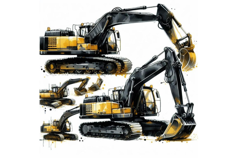 bundle-of-excavators