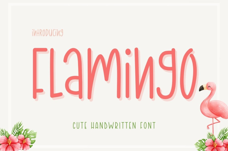flamingo-handwriting-font