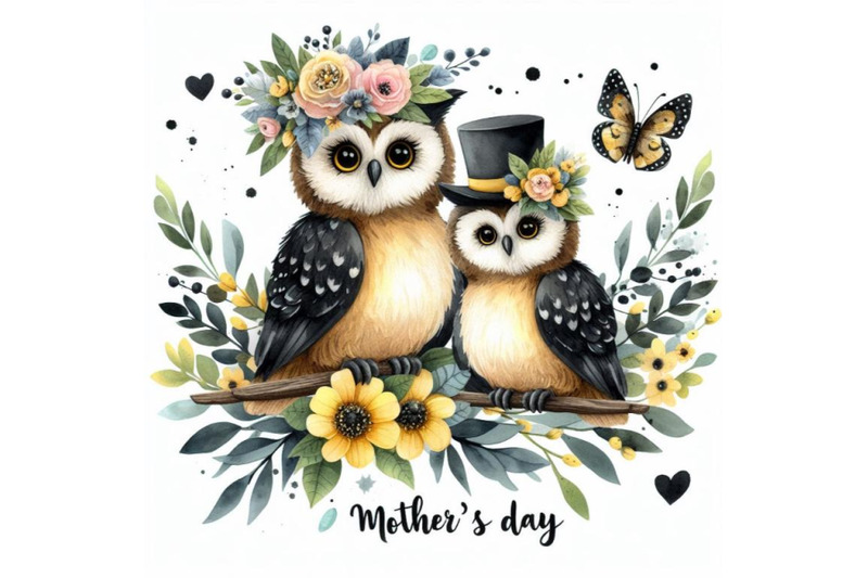 bundle-of-two-cute-owls-mothers-day