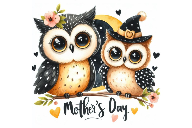 bundle-of-two-cute-owls-mothers-day