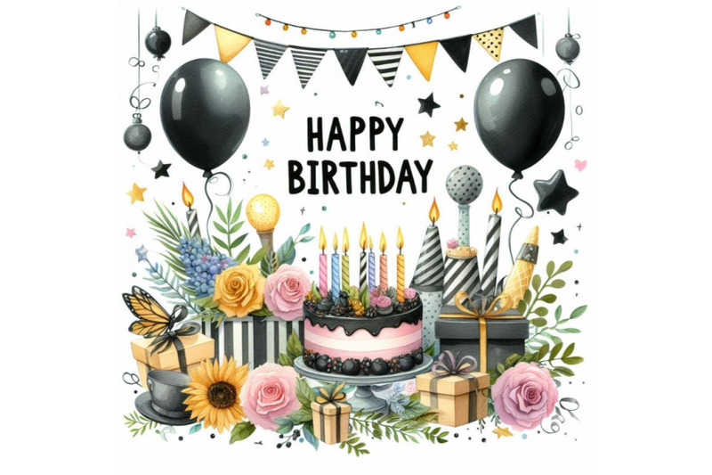 bundle-of-a-happy-birthday-card-with-birthday-elements