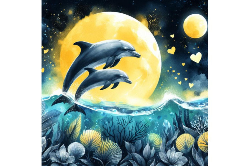 bundle-of-love-dolphins-in-the-deep-sea