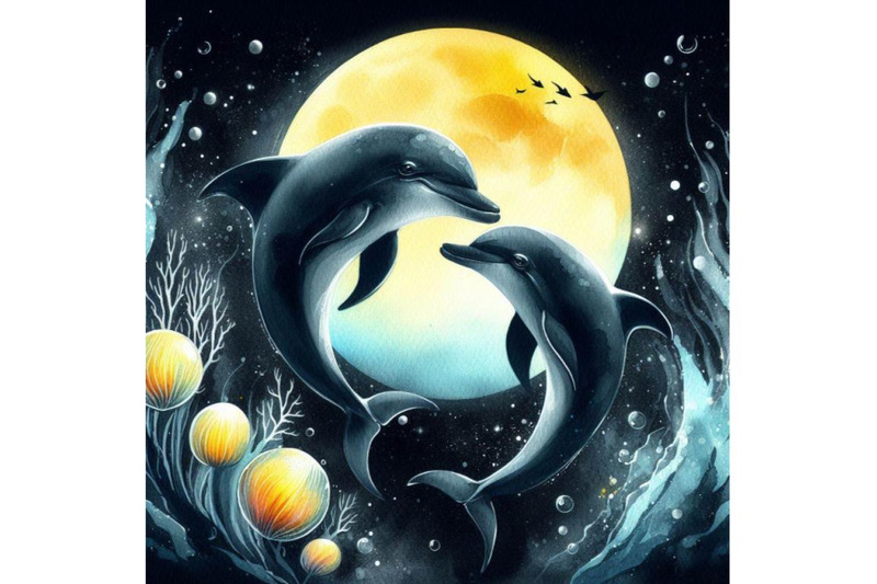 bundle-of-love-dolphins-in-the-deep-sea