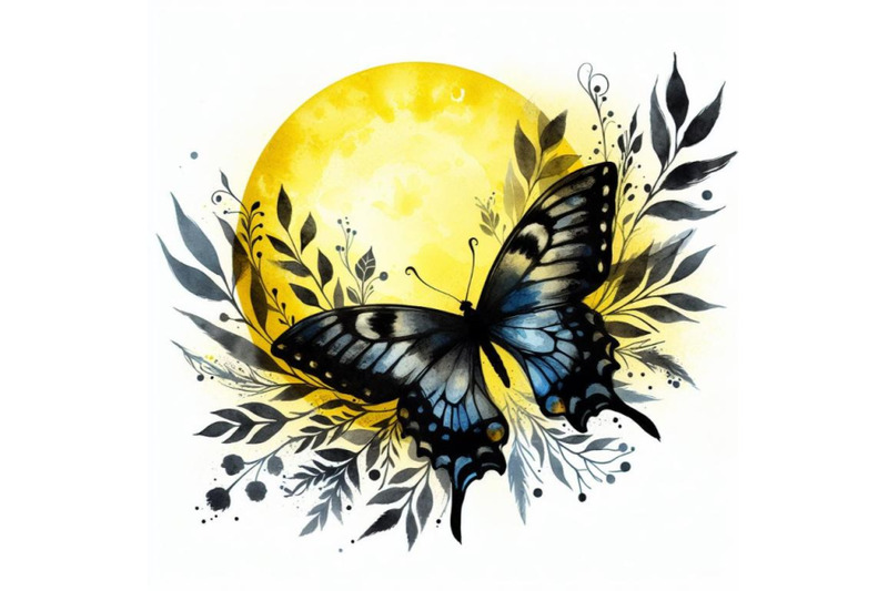 bundle-of-butterfly-silhouette