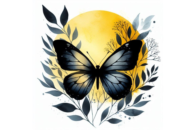 bundle-of-butterfly-silhouette