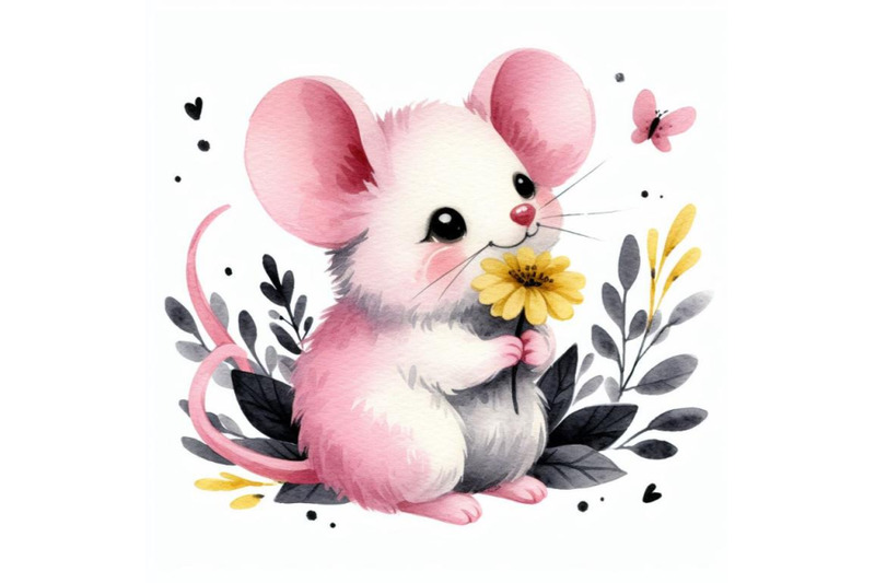 bundle-of-pink-little-mouse