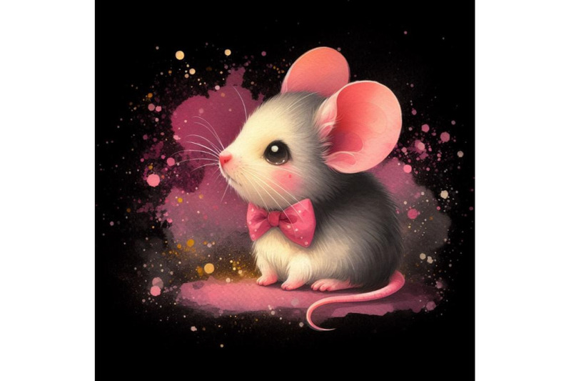 bundle-of-pink-little-mouse