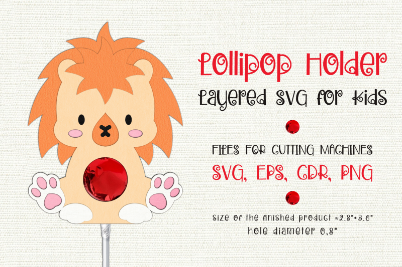 baby-lion-lollipop-holder-paper-craft-template