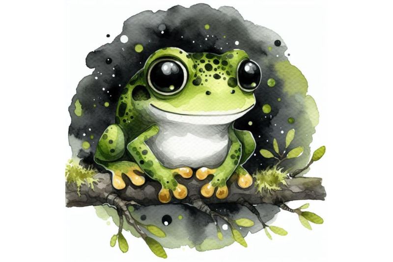 bundle-of-cute-green-frog