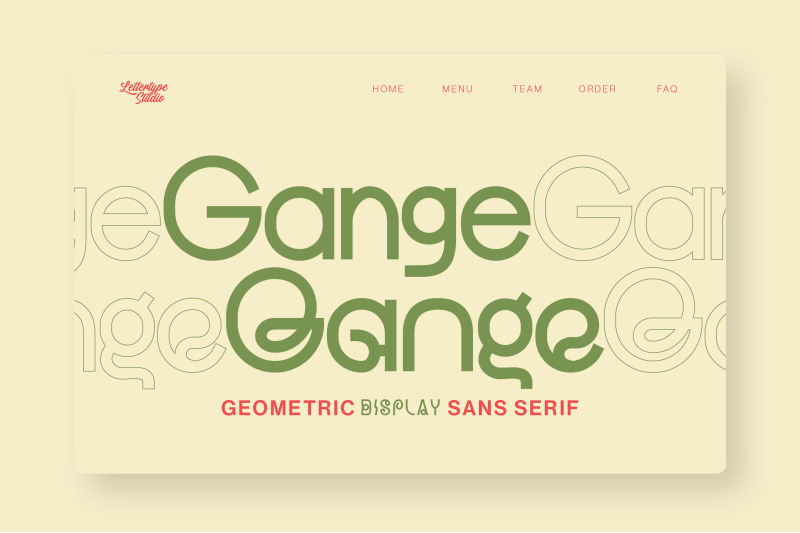 gange-a-geometric-display-sans-serif