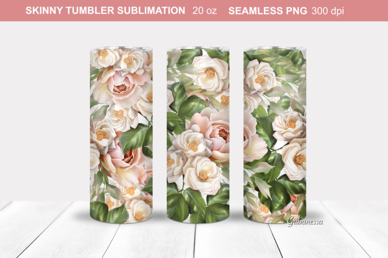 roses-blossom-tumbler-wrap-floral-tumbler-sublimation