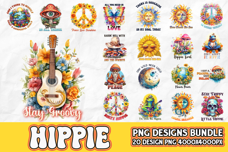 hippie-sublimation-design-packs