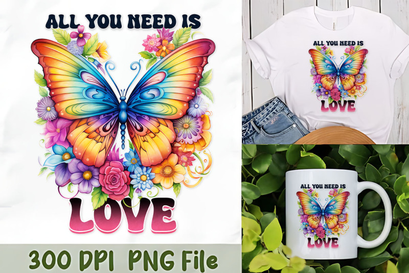 all-you-need-is-love-with-butterfly