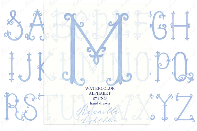 wedding-monogram-png-vintage-letters-for-crest-diy-rocaille-light-blue