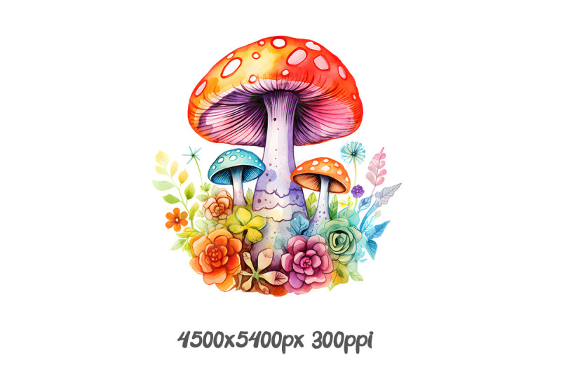 magical-mushroom-cluster