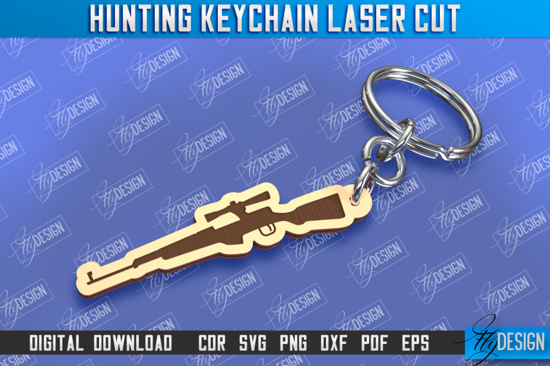 hunting-keychain-laser-cut-bundle-hunting-season-gift-for-hunter