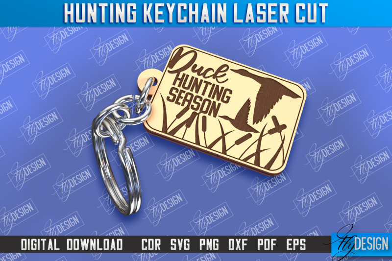 hunting-keychain-laser-cut-bundle-hunting-season-gift-for-hunter