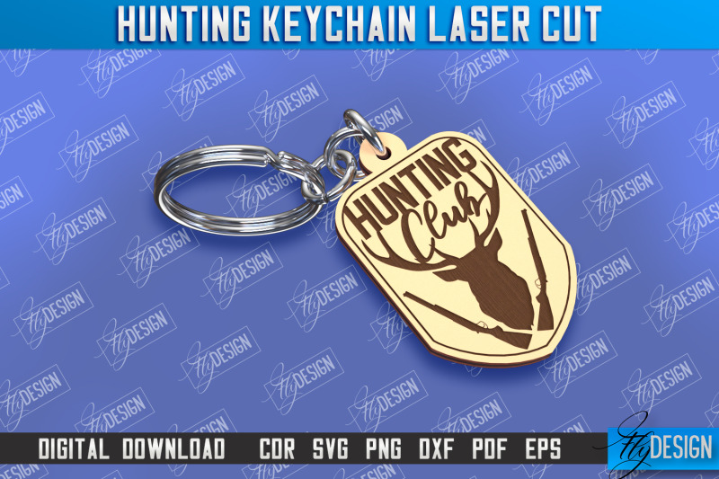 hunting-keychain-laser-cut-bundle-hunting-season-gift-for-hunter