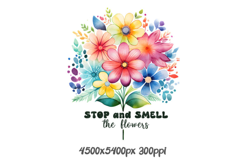 stop-and-smell-the-flowers-mandala