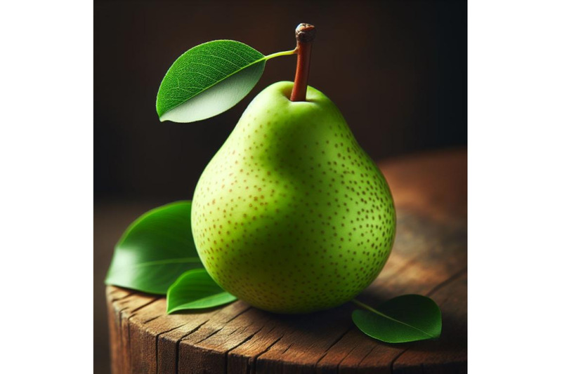 bundle-of-green-pear-fruit