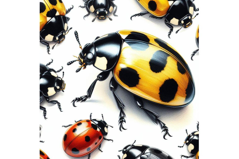 bundle-of-ladybird-beetle