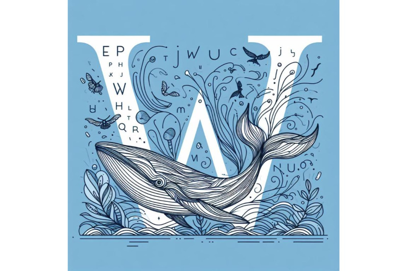 bundle-of-animal-alphabet-w-with-whale