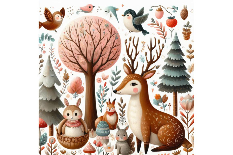 a-set-of-whimsical-woodland-charming-animal