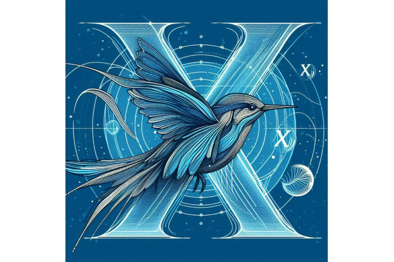 bundle-of-bird-alphabet-x-with-x-ray-fish