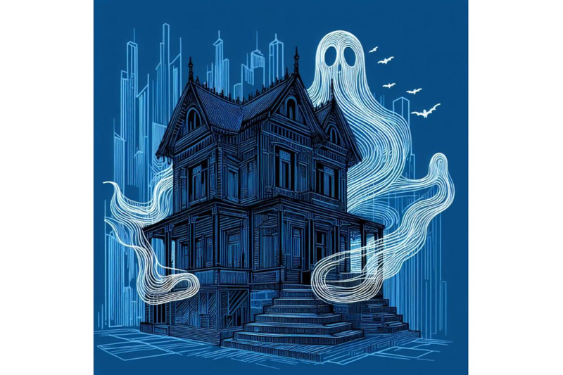 bundle-of-a-spooky-haunted-ghost-house