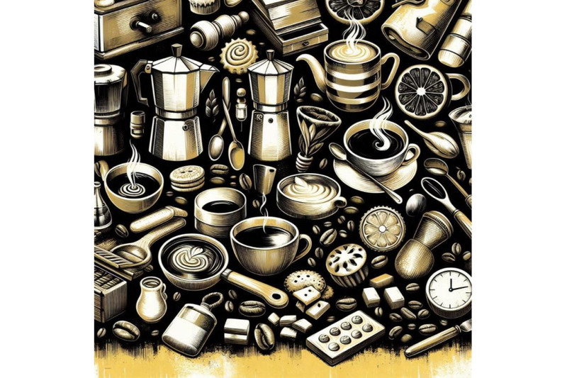 a-bundle-of-coffee-shop-items