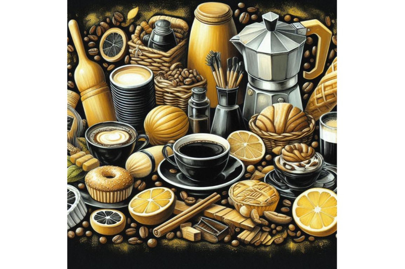 a-bundle-of-coffee-shop-items