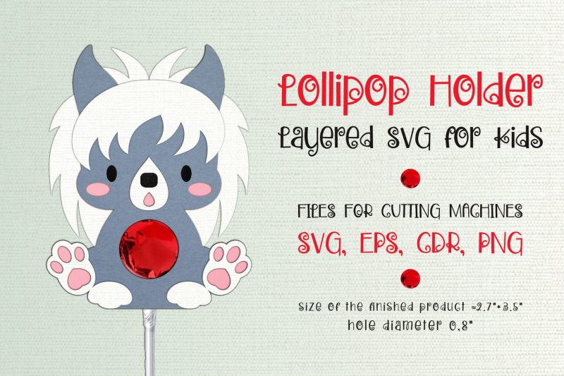 chinese-crested-dog-lollipop-holder-paper-craft-template