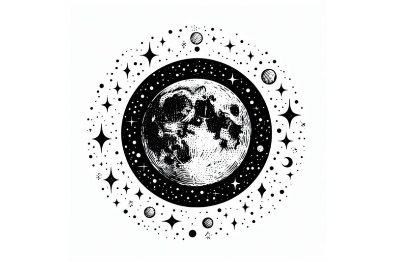 a-set-of-hand-drawn-moon-black-and-white