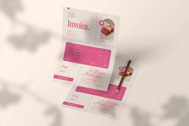 feminine-wallet-invoice-template