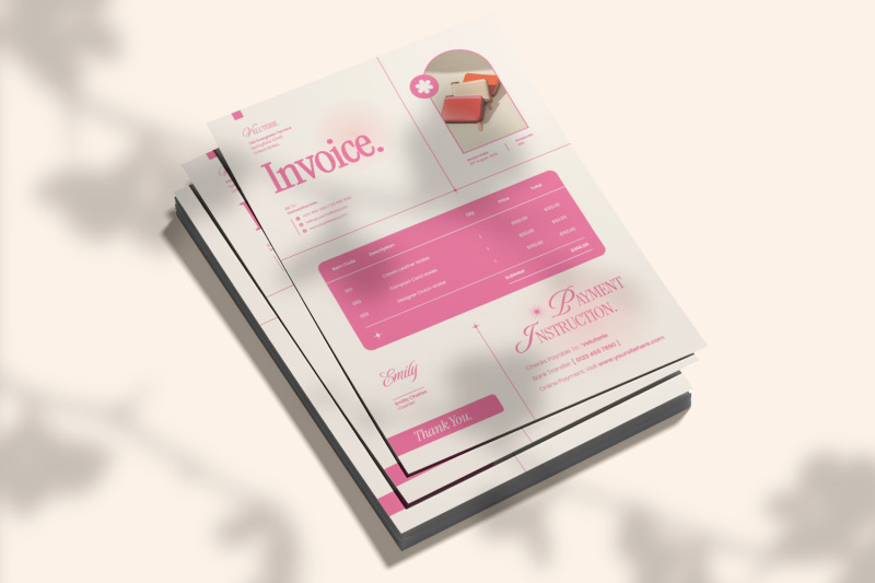 feminine-wallet-invoice-template