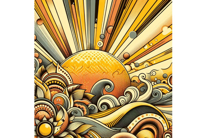 a-set-of-yellow-orange-sun-pop-art-retro-rays-background