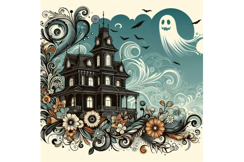 bundle-of-a-spooky-haunted-ghost-house