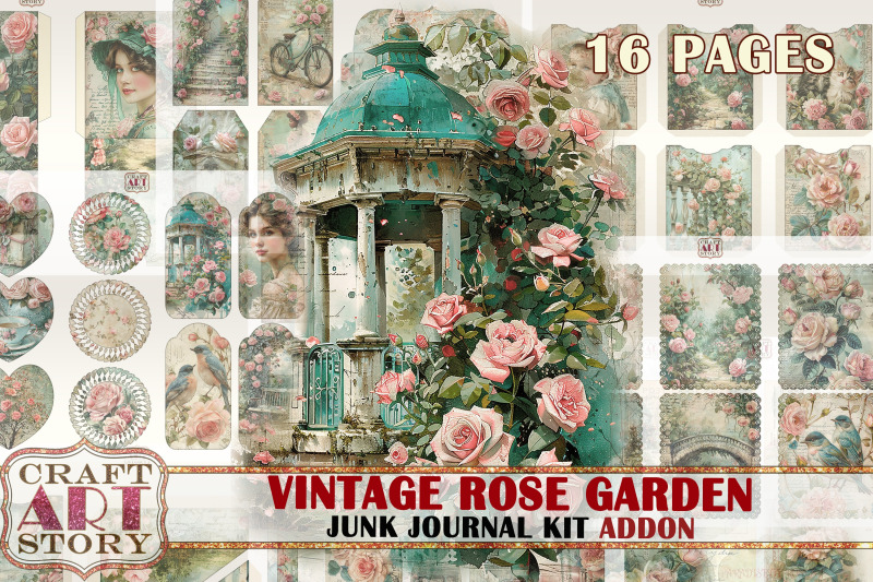 vintage-rose-garden-junk-journal-kit-addon-scrapbook