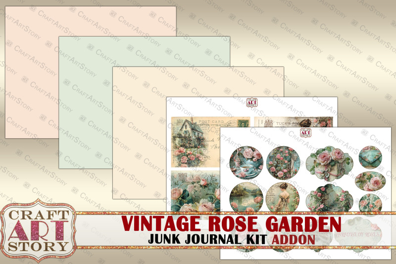 vintage-rose-garden-junk-journal-kit-addon-scrapbook