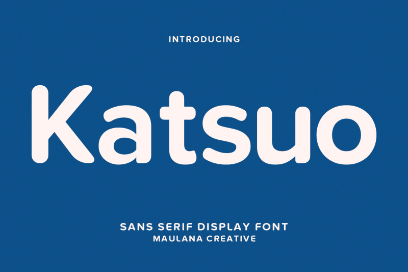 katsuo-sans-display-font