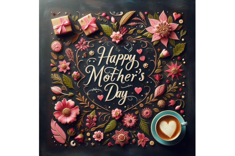 bundle-of-happy-mother-s-day-greeting-holiday-script-over-dark-blackbo