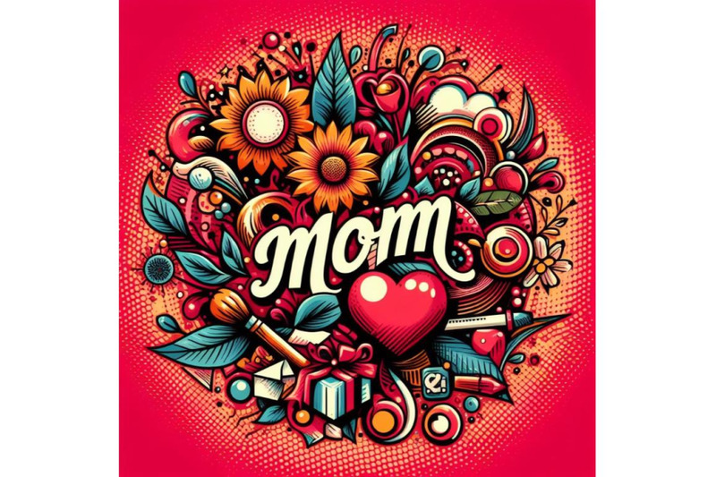 bundle-of-best-mom-in-pop-art-style-for-happy-mother-s-day-celebration