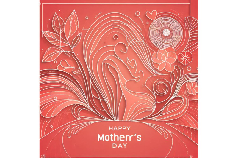 bundle-of-happy-mother-s-day-greeting-card-paper-art-style