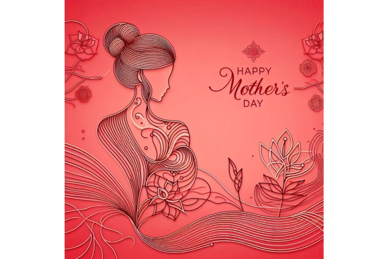 bundle-of-happy-mother-s-day-greeting-card-paper-art-style