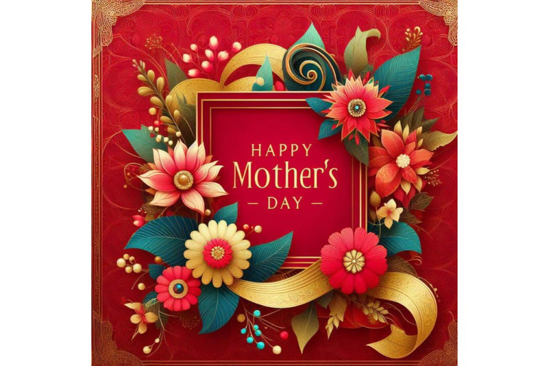 bundle-of-happy-mother-s-day-greeting-card-frame-with-greeting-flo