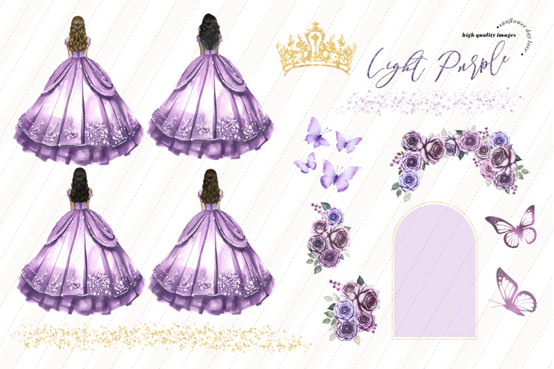 light-purple-princess-butterfly-floral-clipart-purple-flowers