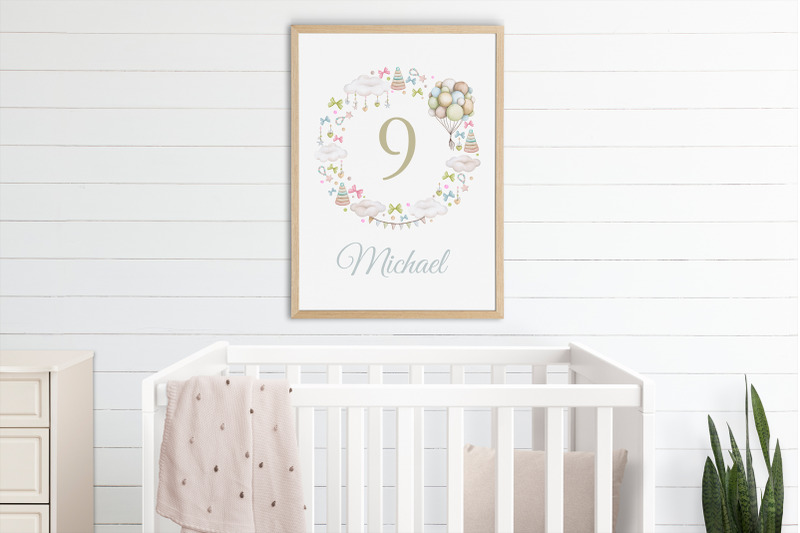 baby-milestone-card-watercolor-12-months